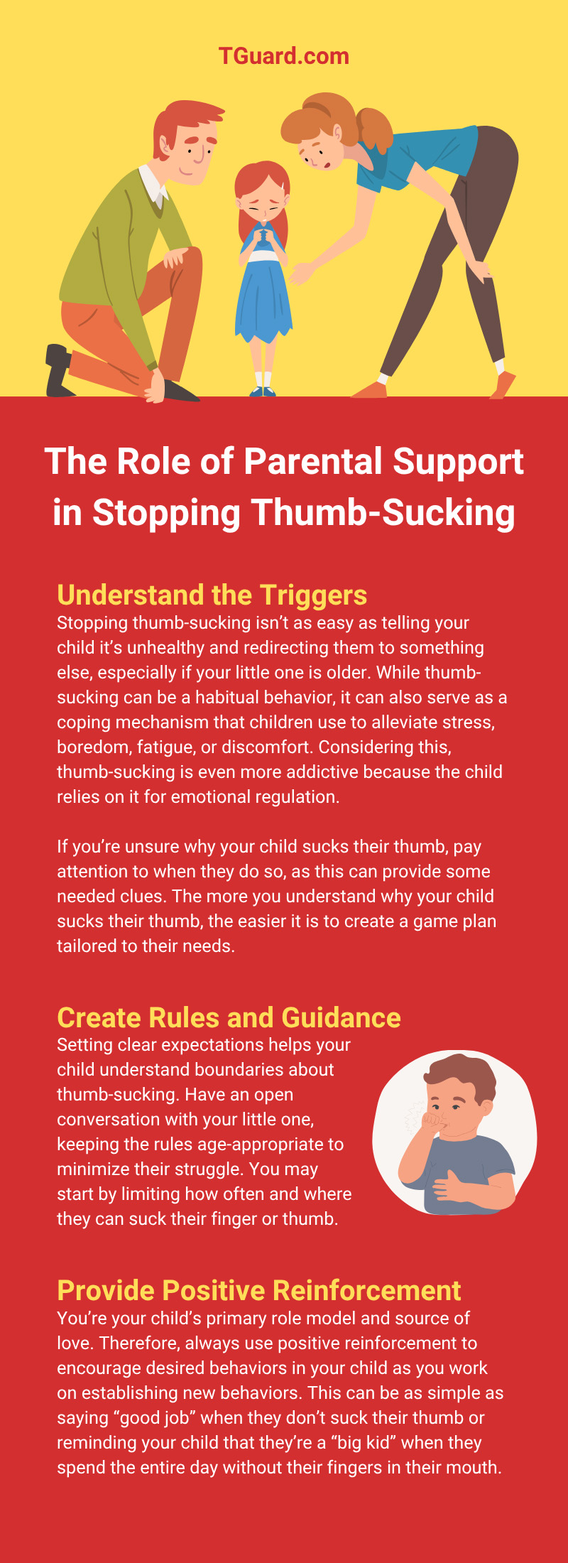 The Role of Parental Support in Stopping Thumb-Sucking