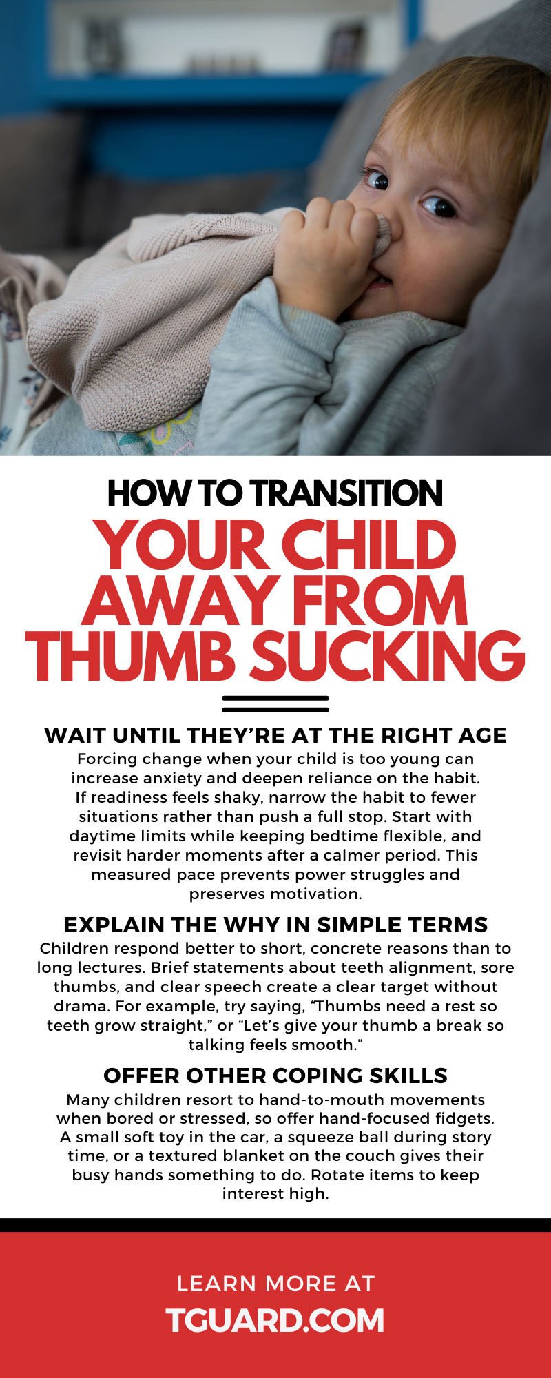 How To Transition Your Child Away From Thumb Sucking